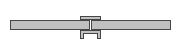 Schnitt–Zeichnung: Zwei angrenzende Teile mit Profilen als Verbindung an der Naht.