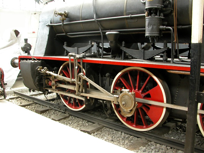 Allan–Steuerung an der T3 205 der Ferrovie Nord Milano.