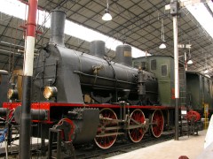 Preußen–Dampflok im Ausland: eine 1887 von Esslingen gebaute T3.