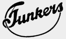 Schwungvoller Schriftzug: Junkers.