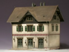 Bahnhof „Güglingen” von Faller als 1:87–Modell - ein geglückter Wurf.