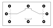 Zeichnung: Bohrplan.