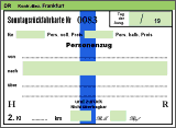 Sonntags–Rückfahrkarte.