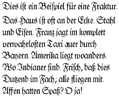 Beispiel für Druck–Fraktur.