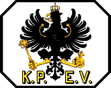 Zeichnung: Wappen mit Adler.