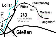 Zeichnung: Eisenbahn–Karte.