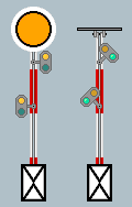 Zeichnung: Formvorsignal.