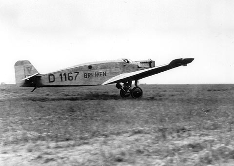 Flugzeug beim Start.