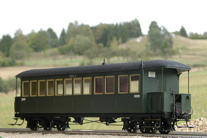 Personenwagen WN2 von Dieter Schiede, fotografiert 2009 in Dischingen.